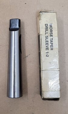 Jones & Lamson Industrial Supply MT 1-2 Drill Sleeve