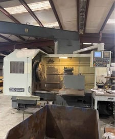 Takang #LB40X1200, 2-Axis CNC Lathe, 60" swing, 40" between centers, 6" spindle hole, 36" chuck, 2013