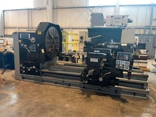 Republic-Lagun #American-Turnmaster-Power-Five, CNC Lathe, 60.1" swing, 80" between centers, 60" 4-jaw chuck