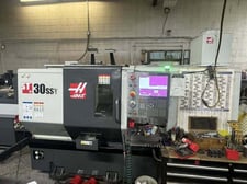 Haas #ST-30SSY, CNC Lathe, 31.7" swing, 16" turning diameter, 23" machining length, 10" chuck, 3" bar, 30 HP