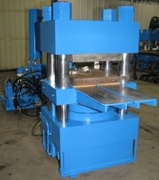 250 Ton, TMP, 20" x20" elec.platens, 6.5" daylight, 6" stroke, bottom platen shuttles in/out, #2343/44/45