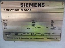 800/900 HP 446 RPM Siemens, Frame 8010Z, weather protected enclosure type 2, Ball-Bearing, 2300Y Volts.