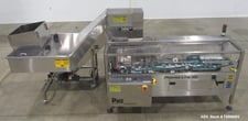 Pace Pharma-Line #300-AR, Bottle Unscrambler, w/ Air Rinse, 20 cu.ft. bulk bottle elevator, Lakso reject, &