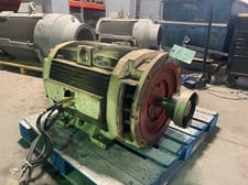 250 HP 1800 RPM General Electric, Frame 445TSD, Drip-Proof Ball Bearing, 460 Volts