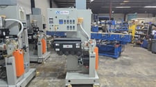 1" American Kuhne, extruder, 24:1 L/D ratio, 42" centerline, Eurotherm 3208 temperature controller, 2013