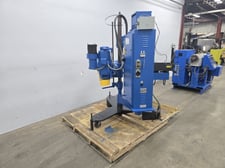 1.5" Davis Standard, pedestal extruder, 30:1 L/D, 7.5 HP DC motor w/ blower, 42.5" centerline, Fr.C1811ATZ