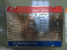800 HP 1800 RPM Tatung, Frame N6310, TEFC, B/B, 1.15, new surp, 4160 Volts
