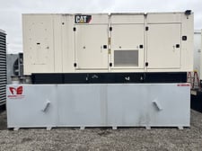 500 KW Caterpillar #C15, diesel generator set, 480 Volts, 1800 RPM, 99 hours, EPA Tier 2, sound attenuated
