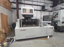 Mitsubishi #MV2400S, wire Electrical Discharge Machine, automatic threader, submerged, 41.3" X, 32.3" Y, 12"