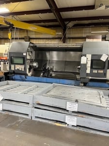 Mazak #Integrex-70YB, 4-Axis CNC Lathe, 36" swing, 118" machining length, 17" chuck, 10.2" spindle bore, 60