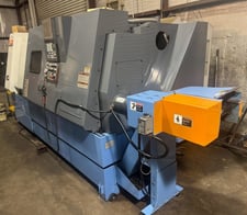 Mazak #Quick-Turn-350, 2-Axis CNC Lathe, 26.7" swing, 16.54" turning diameter, 23.8" machining length, 12"