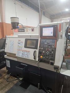 Mazak #Quick-Turn-Nexus-100-II-M, 3-Axis CNC Lathe, 21.6" swing, 6" chuck, 2" bar, 15 HP, 6000 RPM, live