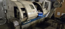 Okuma #Crown-L1060, 2-Axis CNC Lathe, 21.6" swing, 10.63" turning diameter, 19.68" machining length, 8"