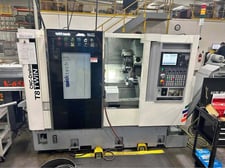 Quick-Tech #T8-Twin-Y, 4-Axis CNC Lathe, 19.7" swing, 13.8" machining length, 8" chuck, A2-6, 20 HP, 4000