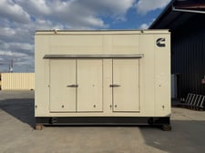 500 KW Cummins #500GFGB, Natural Gas Stationary Generator, 752 amps, 1800 RPM, 277/480 Volts, 2015