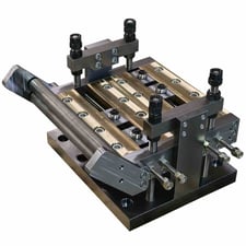 UCG, Rollformer Entry Guide, 2.1"-8.1" strip, 4.43"-8.62" height adjustment, 0.056" thickness