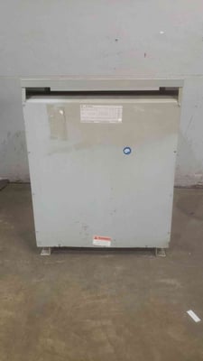 225 KVA, 480 Primary, 208/120 Secondary General Electric #9T23Q9477, Transformer, 3PH, Type 2 encl