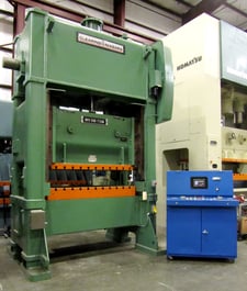 250 Ton, Clearing Niagara #BP2, 6" stroke, 23.5" Shut Height, 72x36" bed, new controls, 1996, reconditioned