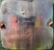 150 HP 1180 RPM Reliance, Frame 12C-6085, TEFC, Ball, 440 Volts, Rebuilt