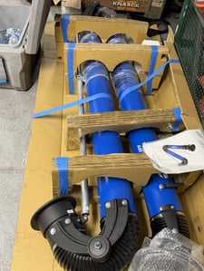 IAP #FA-0614-H, hanging fume arm, 14' arm length, 13" hood diameter