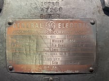 100 HP 650 RPM General Electric, Frame 683A, DPFVBB, 480 VA