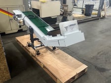 Shini #CB-5, adjustable nose over conveyor, 12.6" belt width, new, 2025