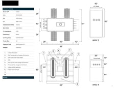 2000 KVA 4160 Delta Primary, 480Y/277 Secondary, SUB, Recon(shipment available in 10 days)