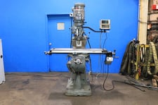 Bridgeport #Series-I, vertical mill, 9" x48"tbl., 2 HP, 36" X, 12" Y, 5" Z, 60-4200 RPM, #30, Mitutoyo 2-Axis
