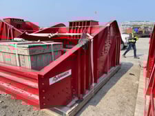 36" x 252" Vibramech #H1-36-21, Horizontal Vibrating Screen, Single-Deck, 2021