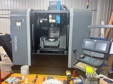 Hurco #VMX-42UI, vertical machining center, 42" X, 24" Y, 20.5" Z, 5-axis, 12000 RPM, 25 HP, 40 automatic