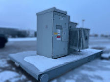 1500 KVA, 4160 Primary, 480Y/277 Secondary Sunbelt & MEC #CTM-8, Pad-Mounted Transformers, LOT of 2, oil