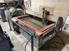 Omax #Global-Max-1508, 2.1' x 55' table, 5" Z-Axis, 30 HP, air & water conditioning kit, 2021