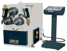 BMT #HPK-65, Hydraulic Profile Rolls, 60mm & 50mm diameter shafts, 180mm L rolls, 3 KW, unused