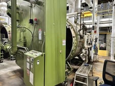 900 HP Sellers #900HP-105E, Immersion-fired horiz single-pass firetube, Natural gas, 37.7 MMBTU, Siemens PLC