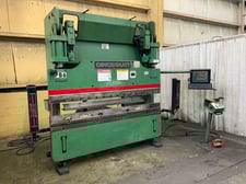 90 Ton, Cincinnati #90CBIIX6, CNC hydraulic press brake, 8' overall, 78" between housing, 14" stroke, 15 HP