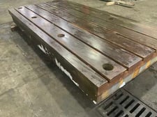 59" x 118", T-slotted floor plate