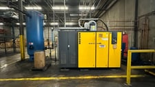 629 cfm, 145 psi, Kaeser #SFC110T, Air Compressor, 150 HP, 460 V., R134a, 2012