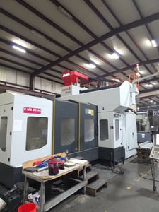 Yama Seiki #Mega-5-P3020, CNC vertical machining center, 40 automatic tool changer, 118" X, 98" Y, 39" Z