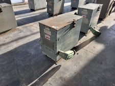 45 KVA 600 Primary, 208Y/120 Secondary, Delta CETC0045S001532, dry type, Nema 3R, 2002