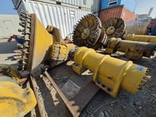 Komatsu #830E-DC right hand Corner Group. spindle, front suspension & brake, 1156 hours