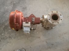 4" Masoneilan #88-21124, class 150 globe control valve & actuator, 2015