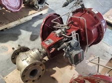 3" Masoneilan #88-21125, class 300 globe control valve & actuator