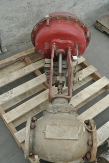 6" Masoneilan #88-21124, class 600 globe control valve & actuator