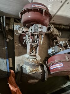 6" Masoneilan #88-21124, class 150 globe control valve & actuator