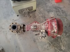 3" Masoneilan #88-21124, class 600 globe control valve & actuator