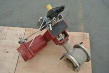 6" Masoneilan #35-35212, class 150 Camflex II rotary control valve & actuator