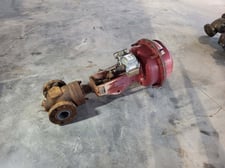 3" Masoneilan #88-41425, class 600 globe control valve & actuator