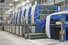 81" KBA #Rapida-205LT, Large Format Sheetfed Offset Press, w/ LED + Coater, 9000 SPH, options avail
