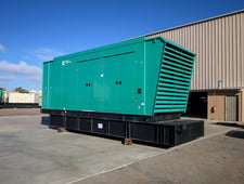 1000 KW Cummins #DQFAD, Diesel Generator, 1659 amps, 1800 RPM, 277/480 Volts, 3PH, 2025, New