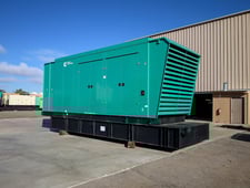 1000 KW Cummins #DQFAD, Diesel Generator, 1729 amps, 1800 RPM, 277/480 Volts, 3PH, 2025, New